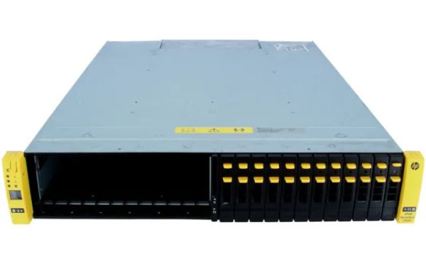 QR482-63002 HP 3Par Storeserv 7200 2U Array 13.8Tb Storage 2X Controller Node Module 2X Psu