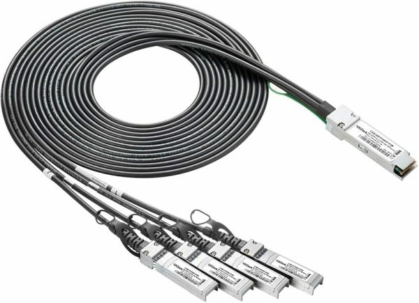 QSFP-4SFP10G-CU3M Cisco 3m QSFP+ to 4 x SFP+ Passive Direct Attach Copper Breakout Cable