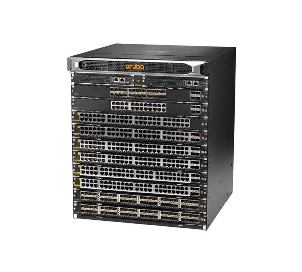 R0X27A Cisco Aruba CX 6400 6410 10 x Expansion Slots 7U Rack-Mountable Stackable Network Switch Chassis