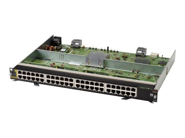 R0X38C HPE Aruba 6400 48-Port 1GbE Class 4 PoE V2 Module