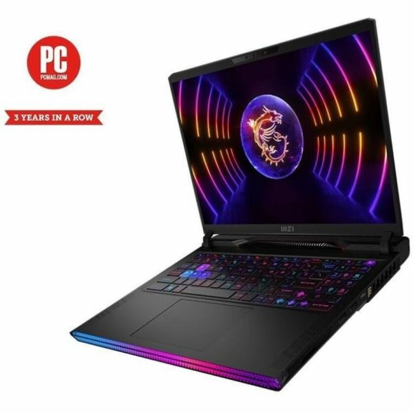 RAIDERGE6814297 MSI Raider GE68Hx 16 in 240Hz Gaming Laptop Intel Core i7-14700HX RTX 4060 16GB 1TB+512GB SSD - W11P