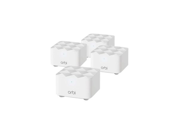 RBK14-100NAS Netgear Orbi AC1200 Dual-Band Mesh Wi-Fi System (4-pack) White