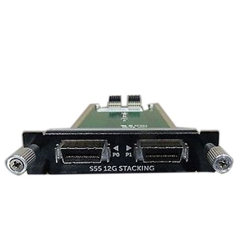 S55-12G-2ST Dell Force10 2-Port 12G Stacking Module for S55 Switch