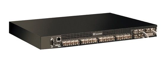 SANBOX5602 QLogic SANbox 5602 8-Port SFP(mini-GBIC) Fibre Channel Stackable Switch
