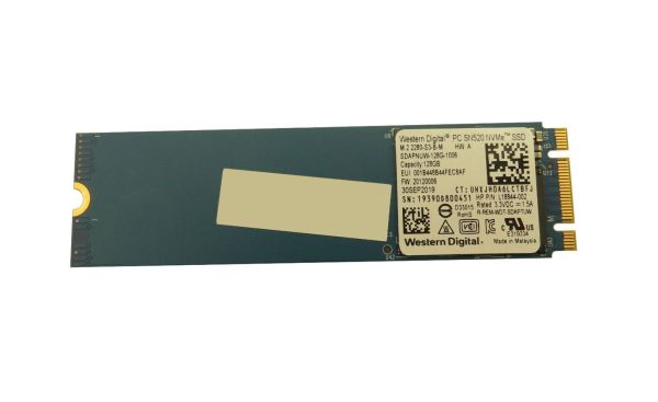 SDAPNUW-128G-1006 Western Digital SN520 128GB Triple-Level Cell PCI Express NVMe 3.0 x2 M.2 2280 Solid State Drive