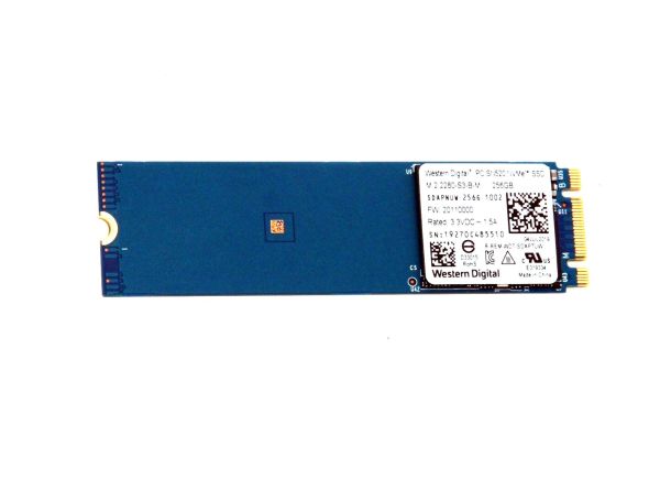 SDAPNUW-256G-1002 Western Digital SN520 256GB Triple-Level Cell PCI Express NVMe 3.0 x2 M.2 2280 Solid State Drive