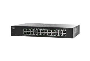 SF110-24-UK Cisco Small Business SF110 24 x Ports 10/100Base-T Layer 2 Unmanaged Fast Ethernet Network Switch