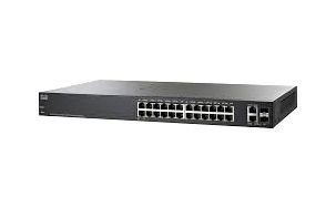 SF220-24-K9-NA-RF Cisco Small Business 200 Series SF220 24 x Ports 10/100Base-TX + 2 x SFP Layer 2 Managed Fast Ethernet Network Switch