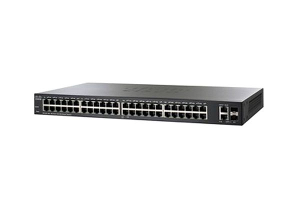 SF220-48-K9-NA-RF Cisco SF220 Small Business 48 x Ports 10/100Base-TX + 4 x SFP Layer 2 Managed Fast Ethernet Network Switch