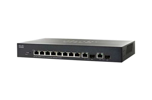 SF302-08MPPK9NA-RF Cisco Layer-3 Network Switch
