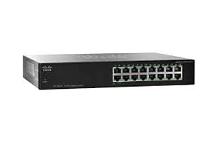 SG100-16-AU Cisco Small Business 100 Series SG100 16 x Ports 10/100/1000Base-T Layer 2 Unmanaged Gigabit Ethernet Network Switch