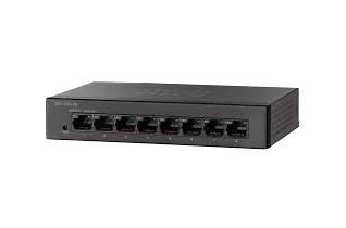 SG110D-08-UK Cisco Small Business 110 Series RJ-45 8 x Ports 10/100/1000Base-T Unmanaged Rack Mountable Gigabit Ethernet Switch