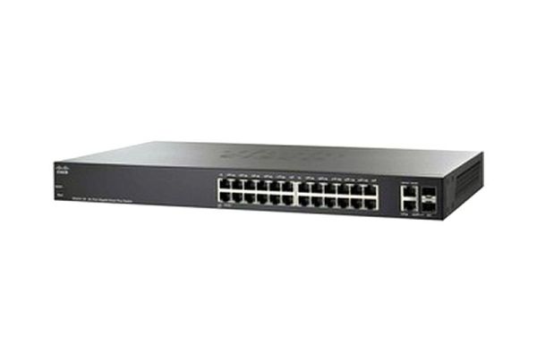 SG220-26-K9-BR Cisco 220 RJ-45 24 x Ports 10/100/1000Base-T + 2 x SFP Expansion Layer 3 Gigabit Ethernet Switch
