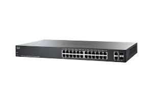 SG220-26P-K9-NA-RF Cisco 220 PoE RJ-45 24 x Ports 10/100/1000Base-T + 2 x SFP Expansion Layer 3 Gigabit Ethernet Switch