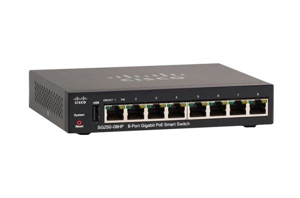 SG250-08HP-K9-AU Cisco Network Switch