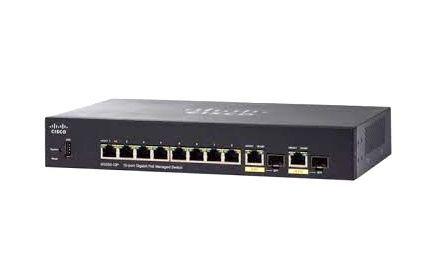 SG350-10P-K9-UK Cisco Layer-3 Network Switch
