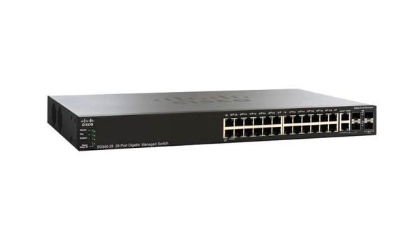 SG350-28-K9-UK Cisco Layer-3 Network Switch