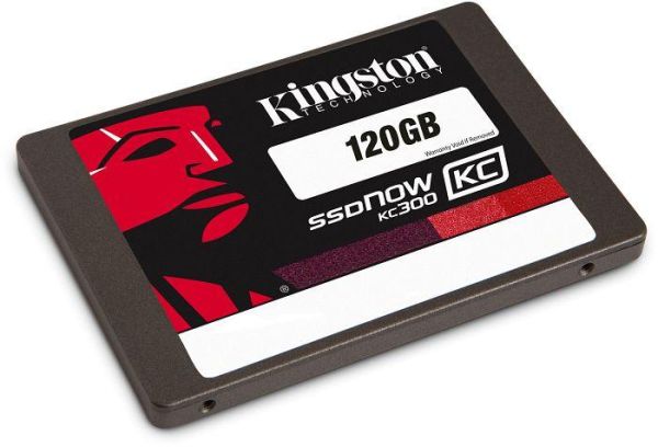 SKC300S37A/120G Kingston Technology Ssdnow Kc300 120GB SATA 6GB/s 2.5-inch Internal Stand Alone Solid State Drive