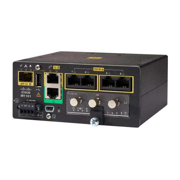 SL-IR1101-NA Cisco 4000 Series 4221 2 x Ports 1000Base-T + 1 x Port SFP (mini-GIBIC) 1U Rack-mountable Integrated Services Router