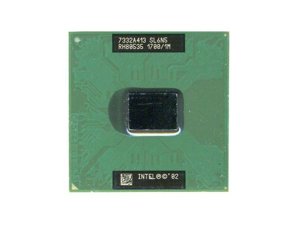 SL6N5 Intel Pentium M 1-Core 1.70GHz Socket PPGA478 / H-PBGA479 400MHz FSB 1MB L2 Cache Processor