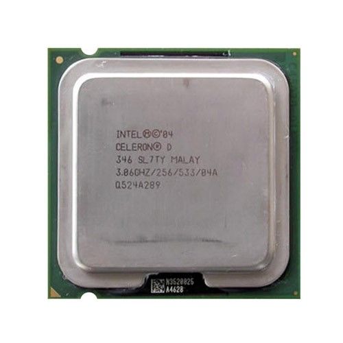 SL7TY Intel Celeron D 346 Single-Core 3.06GHz 533MHz FSB 256KB L2 Cache Socket LGA775 Processor