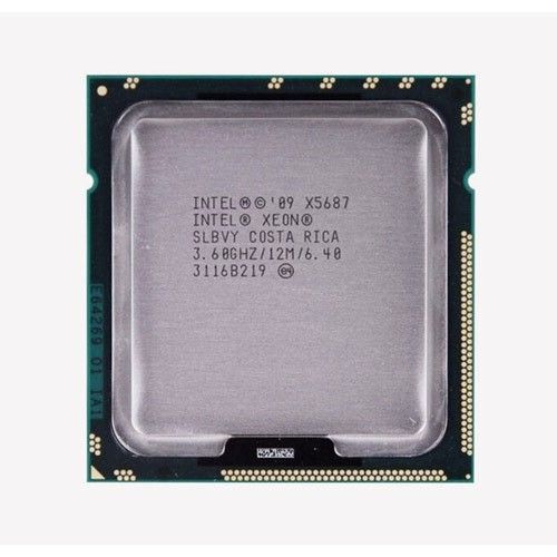 SL8V7 Intel Xeon X5687 Quad-Core 3.60GHz 6.40GT/s QPI 12MB L3 Cache Socket LGA1366 Processor