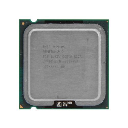 SL8WP Intel Pentium D 950 Dual-Core 3.40GHz 800MHz FSB 4MB L2 Cache Socket LGA775 Processor