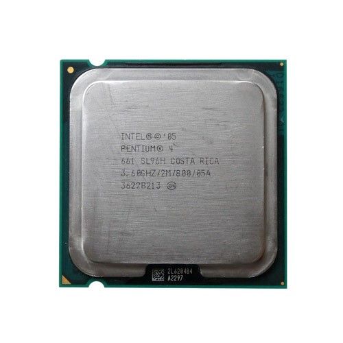 SL94V Intel Pentium 4 661 Single-Core 3.60GHz 800MHz FSB 2MB L2 Cache Socket LGA775 Processor