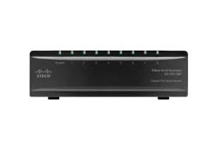 SLM2008PT-NA-RF Cisco 8-Ports RJ-45 PoE Manageable Layer2 Wall Mountable and Desktop Gigabit PoE Smart Switch