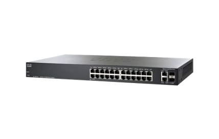 SLM224GT-NA-RF Cisco 24-Port 10/100 Ethernet Smart Switch