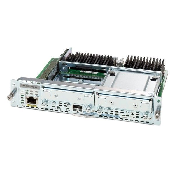 SM-SRE-710-K9 Cisco SRE 710 1 x Port 10/100/1000Base-T LAN + 1 x Port USB Gigabit Ethernet Service Module