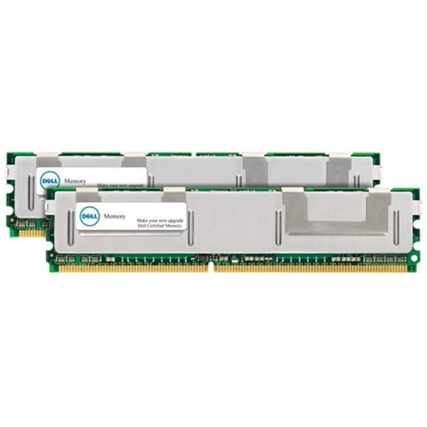 SNP9W657CK2/4GWS Dell 4GB Kit (2 X 2GB) DDR2-667MHz PC2-5300 ECC Registered CL5 240-Pin DIMM 1.8V Dual Rank Memory