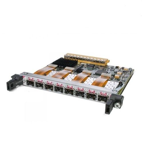 SPA-8XOC12-POS-RF Cisco 8-port OC-12c/STM-4 Packet over SONET Shared Port Adapter - expansion module - 8 ports