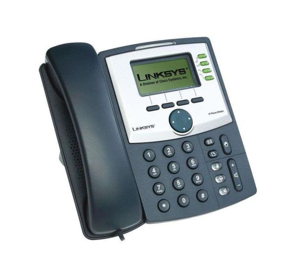 SPA962 Linksys 6-Line IP Phone with 2 x Ethernet Ports Switch