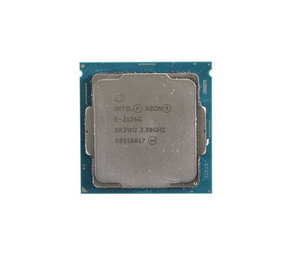SR3WU Intel Xeon E-2126G 6-Core 3.30GHz 8.00GT/s DMI3 12MB L3 Cache Socket FCLGA1151 Server Processor