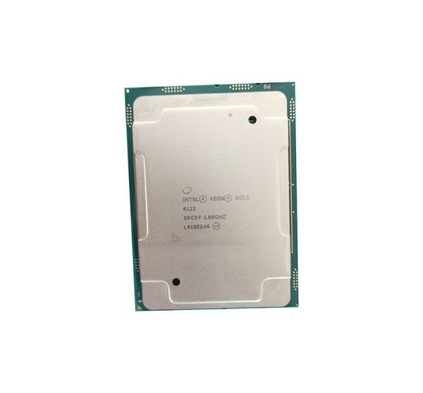 SRCKF Intel Xeon Gold 6122 20-Core 1.80GHz 10.40GT/s UPI 28MB L3 Cache Socket LGA 3647 Processor