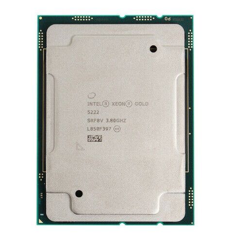 SRF8V Intel Xeon Gold 5222 Quad-core (4 Core) 3.80 GHz 16.5 MB cache Socket FCLGA3647 server processor