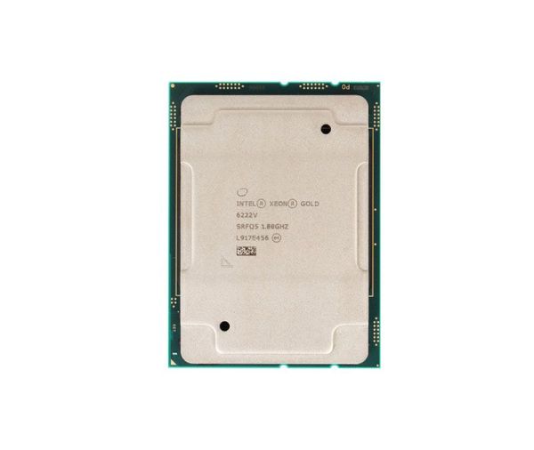 SRFQ5 Intel Xeon Gold 6222V Icosa-core (20 Core) 1.80 GHz 27.5 MB L3 Socket FCLGA3647 server Processor