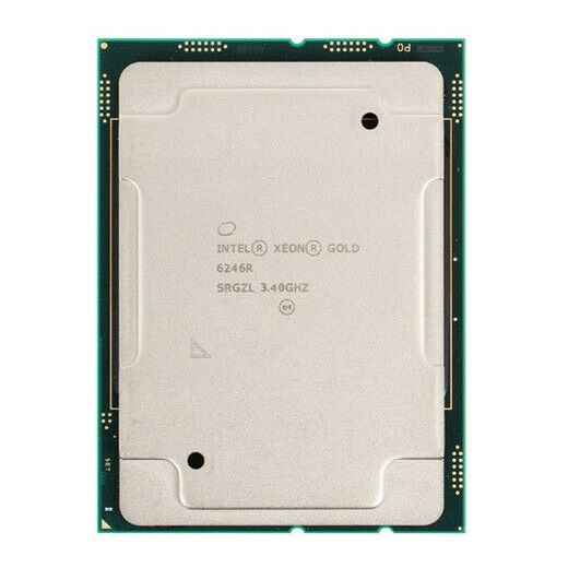 SRGZL Intel Xeon Gold 6246R 16-Core 3.40GHz 35.75MB Cache Socket FCLGA3647 Processor