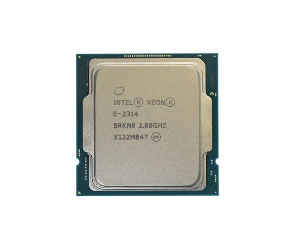 SRKN8 Intel Xeon E-2314 Quad-Core 2.80GHz 8.00GT/s 8MB Cache Socket FCLGA1200 Processor