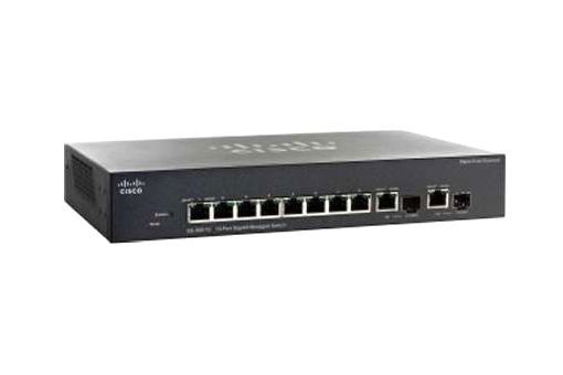 SRW2008-K9-NA-RF Cisco Systems SRW2008 8-Ports 8 x 10/100/1000Base-T+ 2 x Combo mini-GBIC Ports Layer 3 Managed Gigabit Ethernet Network Switch