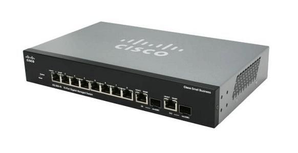 SRW2008P-K9-NA Cisco 8 x RJ-45 Ports PoE 10/100/1000Base-T+ 2 x Combo SFP mini-GBIC Ports Layer 3 Managed Rack-mountable Gigabit Ethernet Network Switch
