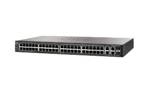 SRW2048-K9-EU Cisco Small Business SRW2048 50-Ports 50 x 10/100/1000Base-T + 2 x combo Gigabit SFP Layer 3 managed Gigabit Ethernet Network Switch