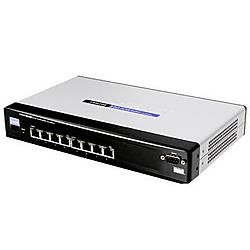 SRW208-K9-NA Cisco Small Business SRW208 8 x RJ-45 Ports 10/100Base-TX + 2 x SFP Ports Layer 3 Managed Rack-mountable Fast Ethernet Network Switch