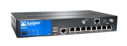 SRX210HE-TAA Juniper 8 Ports Management Port 2 Slots Gigabit Ethernet 1U Rack-mountable Service Gateway
