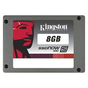 SS100S2/8G Kingston Technology SSDNow 8GB 2.5-inch SATA/300 Internal Solid State Drive