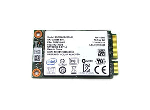 SSDMAESC020G2 Intel 311 Series 20GB SATA 3Gbps mSATA SLC NAND Flash Solid State Drive