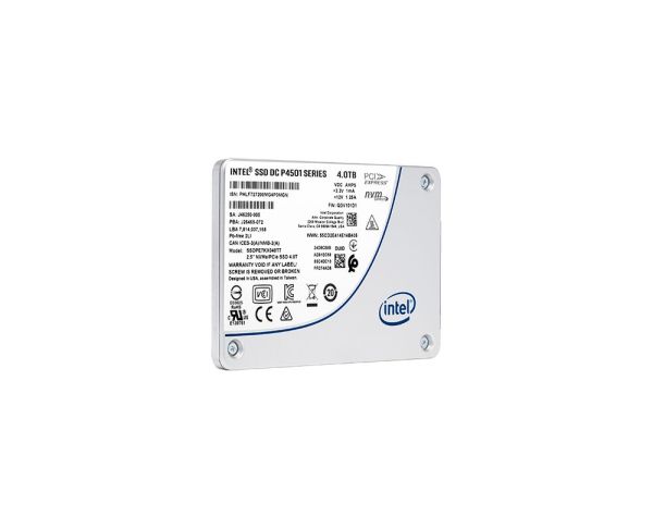 SSDPE7KX040T7 Intel DC P4501 4TB Triple-Level Cell PCI Express 3.1 x4 NVMe U.2 2.5-Inch Solid State Drive