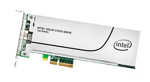 SSDPEDMW012T4X1 Intel 750 Series 1.2TB PCI Express NVMe 3.0 x4 MLC Solid State Drive