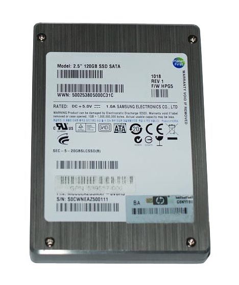 SSDSA2BW1203H HP 120GB SATA 2.5-inch Solid State Drive